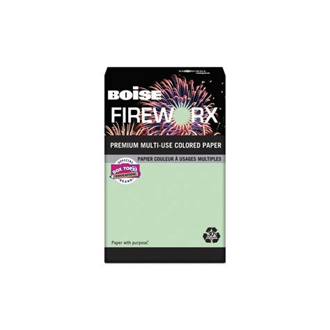 boise fireworx premium multi  colored paper