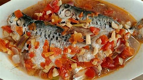 pinangat na hiwas sa kamatis  tangladhiwas recipehealthy fish