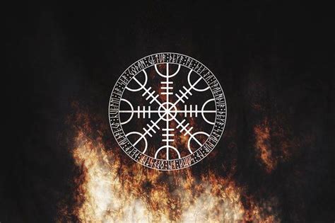 АГИСХЬЯЛЬМ – Шлем Ужаса Фафнира | Viking symbols, Viking warrior, Vikings