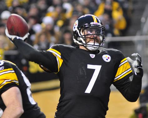 Ben Roethlisberger #7 Pittsburgh Steelers QB College:Miami(OH) | Ben
