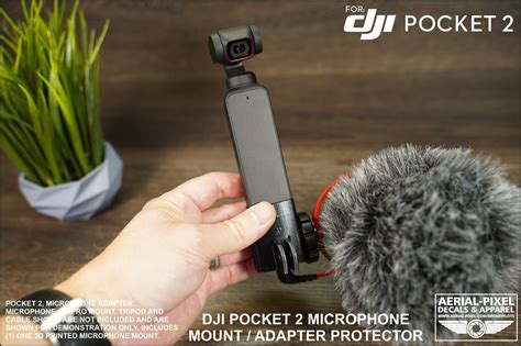 DJI Pocket 2 Microphone Mount For Cold Hot Shoe Mics For Etsy UK