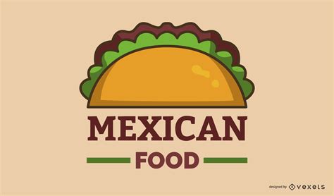 Descarga Vector De Diseño De Banner De Logotipo De Comida Mexicana