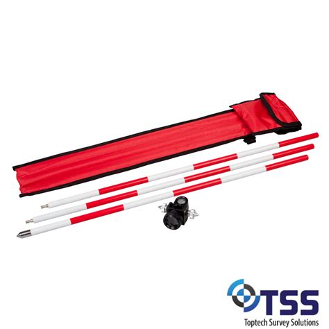 mini prism  pole toptech survey solutions
