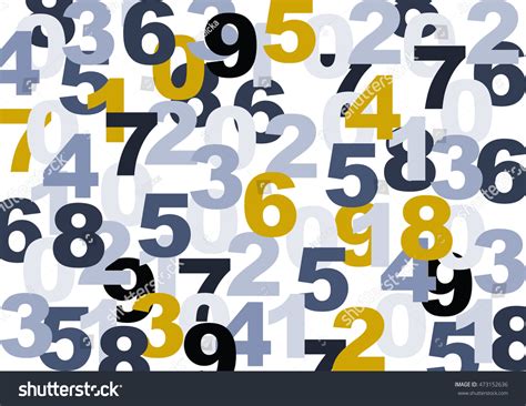 numbers texture background colour stock illustration