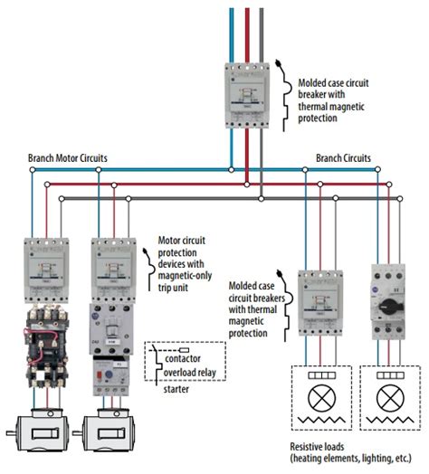 Motor Protection Circuit Diagram Motor Control Circuit Prote