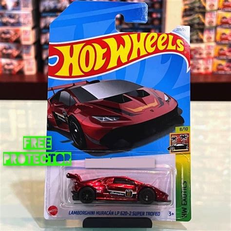 Jual HOT WHEELS STH LAMBORGHINI HURACAN LP FREE PROTECTOR SUPER TREASURE HUNT Shopee Indonesia