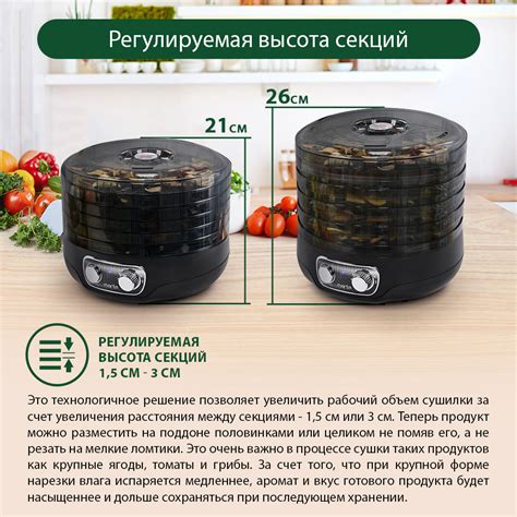 Электросушилка MARTA MFD-205PS 5 поддонов черный жемчуг