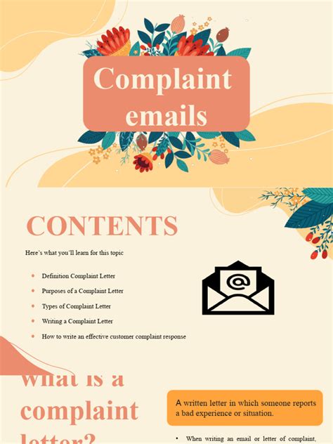 Complaint Emails | PDF