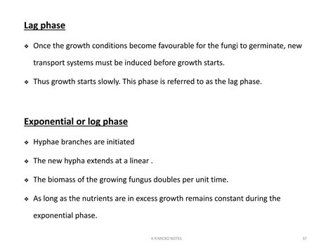 ULTRA STRUCTURE OF FUNGAL CELL AND GROWTH | PPTX