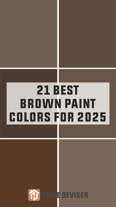 brown paint colors   home deviser