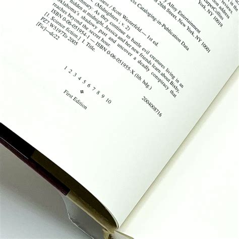 TOUCHING DARKNESS: Midnighters Vol. 2 | Scott Westerfeld | First printing