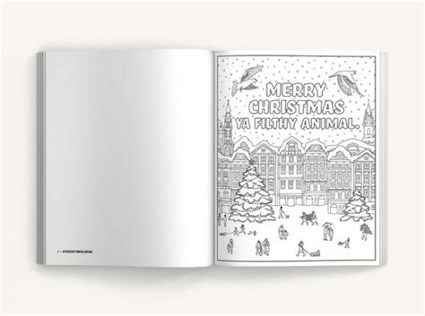Fuck Off Holidays I M Coloring Tis The Season For Curse Filled Coloring Pages By Dare You