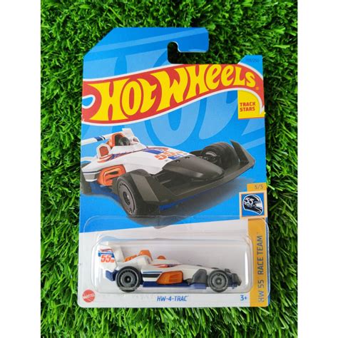 Jual Hot Wheels Hw Trac Putih White Shopee Indonesia