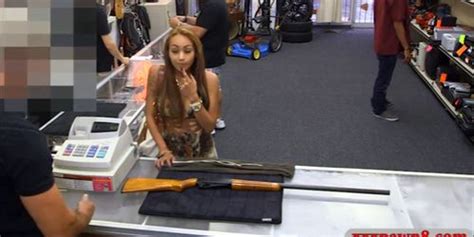 Big Butt Amateur Brunette Woman Drilled At The Pawnshop Madisin Lee Tnaflix