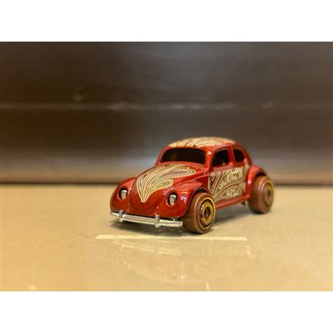 二手玩具 Hot Wheels 風火輪 福斯 Volkswagen Beetle 0214情人節限定 金龜車 蝦皮購物