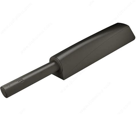 push tech push  open latch  black anthracite