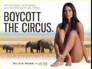 Naked Olivia Munn In Peta Advertisement