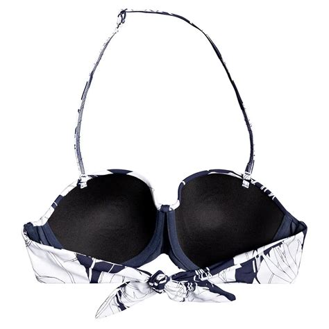 Roxy PT Beach Classics Molded Band Bikini Top Blue Xtremeinn