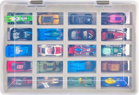 ADAM Funda Compatible Con Coches Hot Wheels Contenedor Organizador De