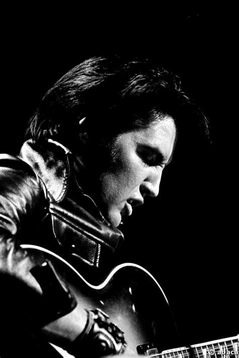 elvis  june   sit  show  p    p  shows black leather suit elvis presley