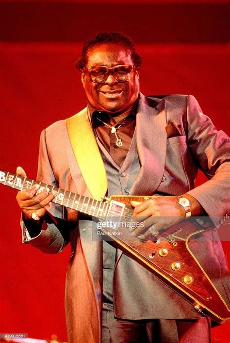 Blues Musician Albert King Performs Onstage Chicago Illinois June