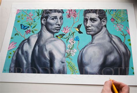 Limited Edition Gay Wall Decor Innocence And Etsy