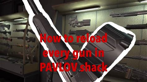 How To Reload All The Guns In Pavlov Vr Only Modern Guns Youtube