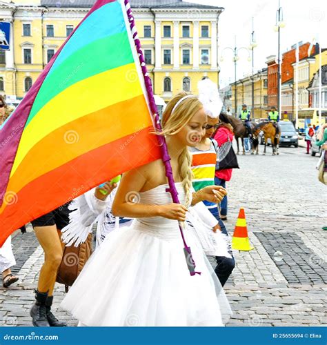 Helsinki Pride Gay Parade Editorial Stock Image Image Of Europe 25655694