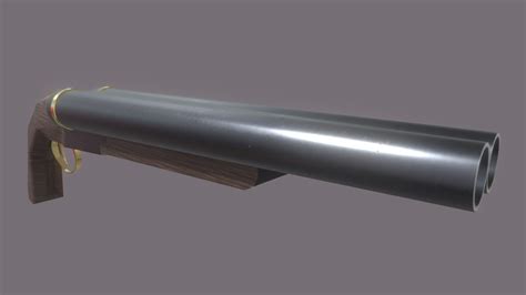 poly double barrel shotgun    model  boogiesama