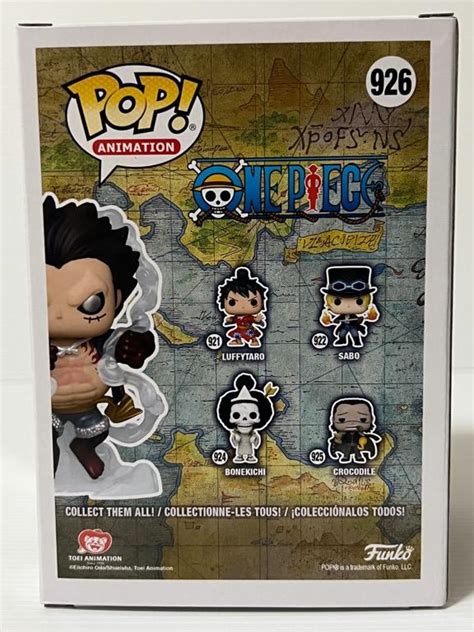 Funko Pop Luffy Gear Four Metallic One Piece Hobbies Toys