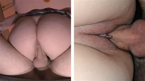Wife Riding Cock And Getting Fucked From Behind Gets Cum Dripping Pussy Creampie Shooshtime