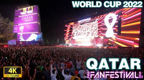 Fifa Fan Festival Full Tour World Cup Qatar K Fps Qatar