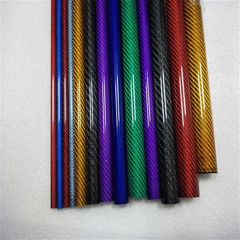 Newest K Twill Carbon Tube Colorful Carbon Tubing Tstar