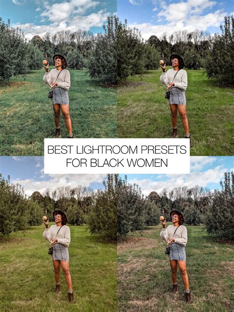 Favorite Lightroom Presets for Black Women - Ijeoma Kola