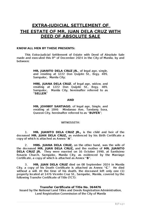 sandra dipretore settlement 1