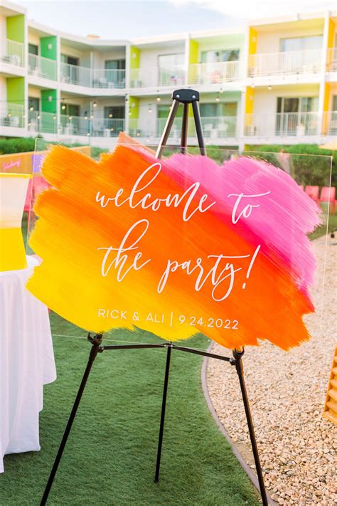 Ombre Wedding Sign Welcome Wedding Sign Wedding Signs Ombre Wedding