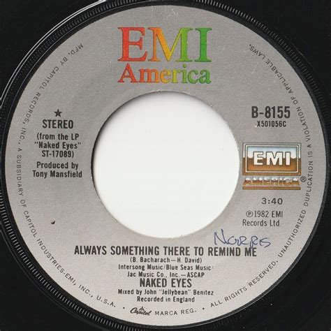 Yahoo オークション Naked Eyes Always Something There To Remind M