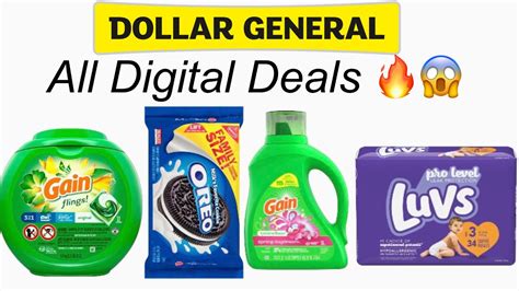 Dollar General Cheap All Digital Deals Youtube