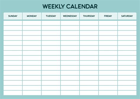 5 Day Work Week Monthly Calendar - 10 Free PDF Printables | Printablee