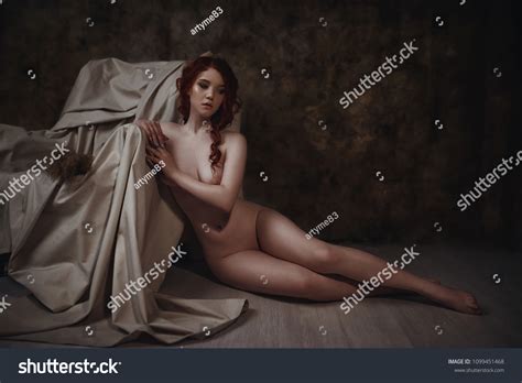 Fine Art Portrait Naked Redhead Woman Stock Photo Shutterstock