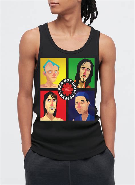 Red Hot Chili Peppers Band Tank Top Swag Shirts