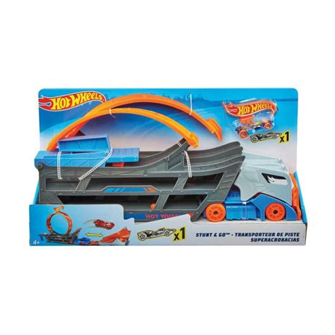 Hot Wheels Transporter Jump Set Dwn