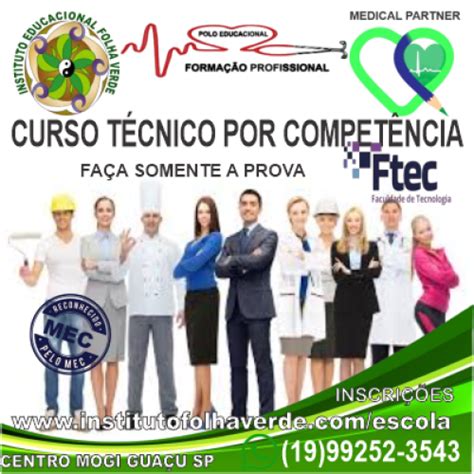 Curso Tecnico Por Competencia - Curso Tecnico por Competência