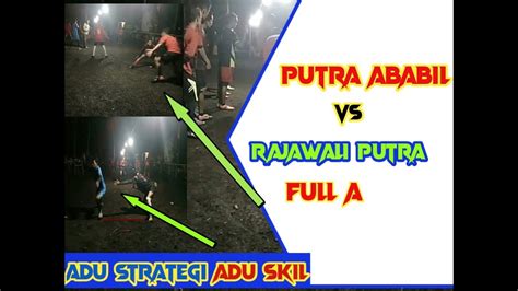 Putra Ababil Vs Rajawali Putra Full A Gobak Sodor YouTube