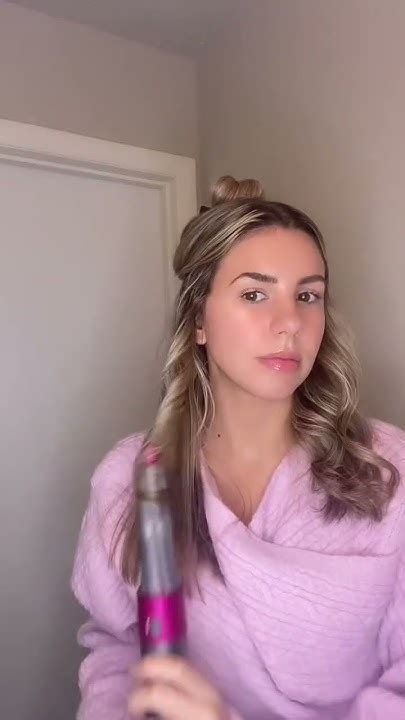 Dyson Airwrap Curls 🤍 Everyday Hair Tutorial Youtube