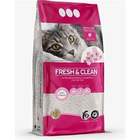 Fresh Clean Bebek Pudralı Topaklanan Kedi Kumu 5 Lt Fiyatı