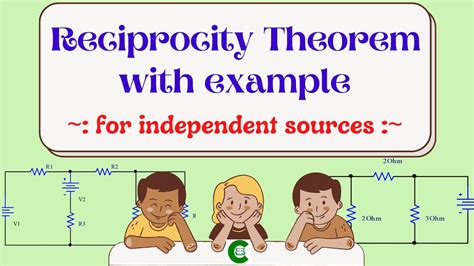 Reciprocity Theorem Reciprocity Theorem Solved Problems Network