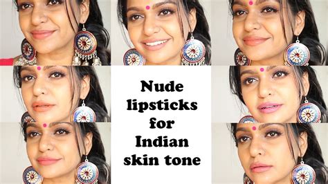 Best NUDE Lipsticks For Indian Dusky Skin Tone Affordable Options