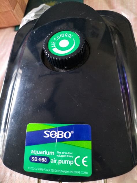 Sobo Aquarium Air Pump Sb Pet Supplies Homes Other Pet