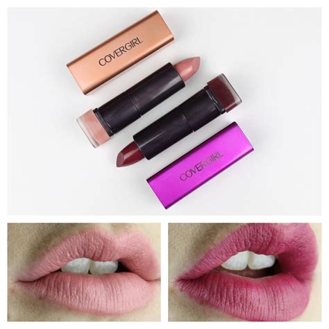Covergirl Colorlicious Lipsticks In Honeyed Bloom An Euphoria Lipsticks